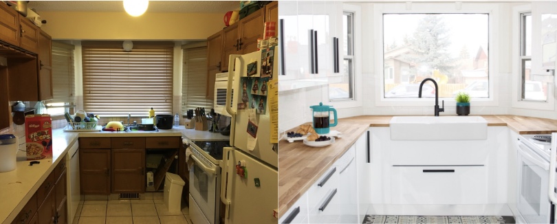 Before + After – Kitchen Renovation