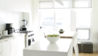 modern scandinavian kitchen best ikea cabinets white grey storage affordable calgary alberta canada interior designer